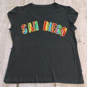 Serape San Diego Shirt Handmade